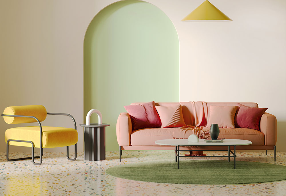 Pavimento alla veneziana in resina